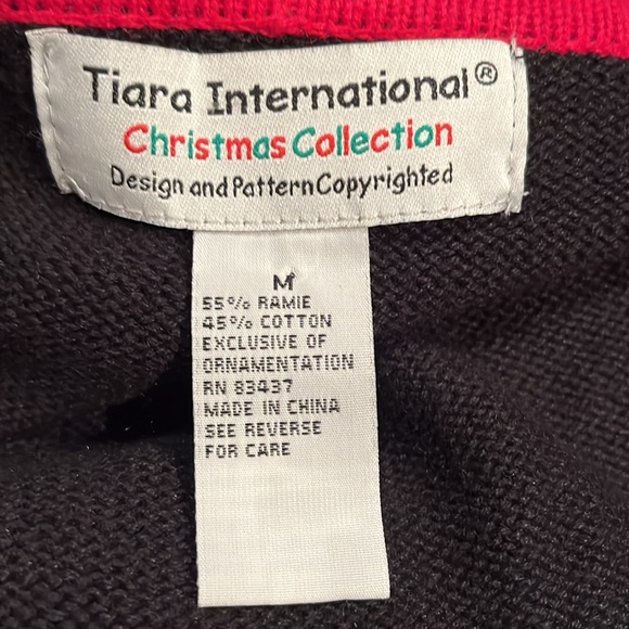 Christmas Zip Up Holiday Sweater - Picture 5 of 6